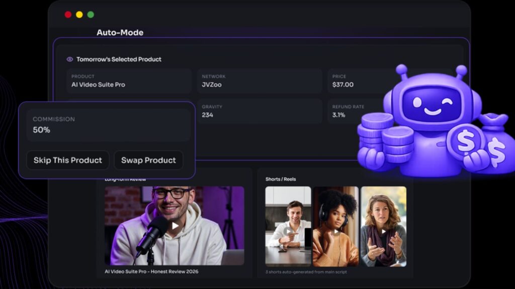 Thumbnail variants generated by SuperAffiliatesAI